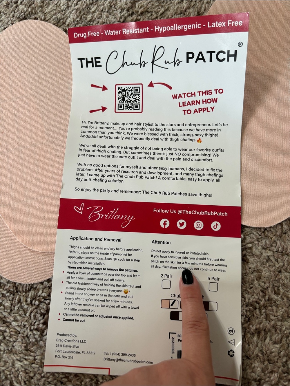 Chub rub patch - Picture 2 of 4